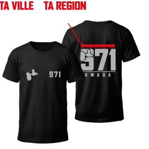 #MAILLOT GWADA 971 + 1 PERSO