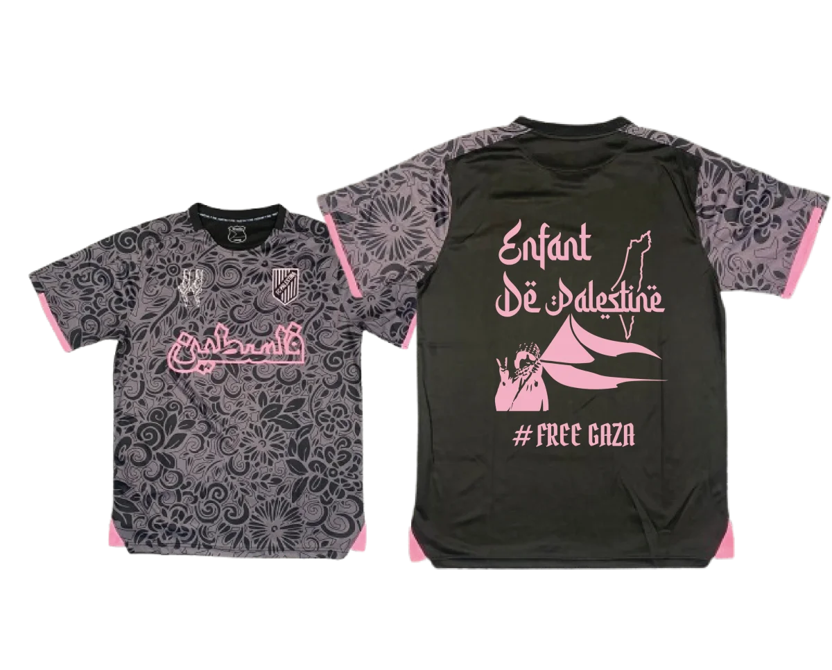 Maillot Noire Palestine + Flocage By ONLEX – Image 2