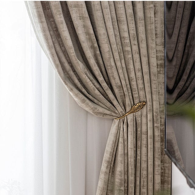 Rideau Velours Gris – Image 5